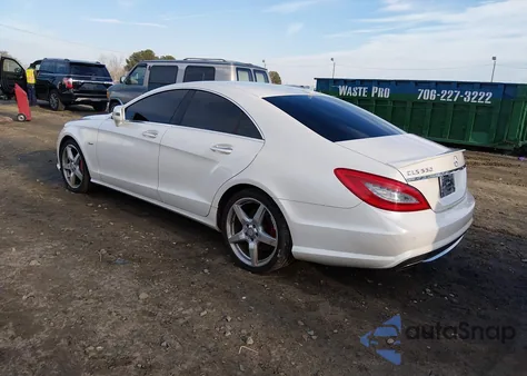 2012 Mercedes-Benz Cls 550 из США, поврежденный, VIN WDDLJ7DB0CA055390
